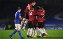 أهداف مباراة برايتون ومانشستر يونايتد