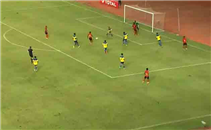 هدفا أنجولا أمام الجابون 