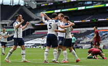 هدفا توتنهام أمام وولفرهامبتون