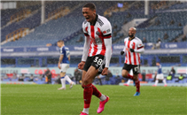 هدف شيفيلد أمام ايفرتون