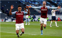 أهداف مباراة توتنهام هوتسبر واستون فيلا