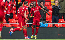 هدفا ليفربول أمام كريستال بالاس 