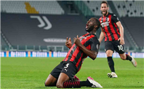 ثلاثية ميلان أمام يوفنتوس