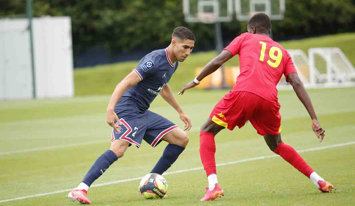 اهداف مباراة باريس سان جيرمان ولو مان الودية