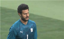 تصدي جديد للشناوي أمام البرازيل