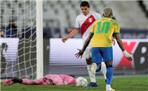 هدف البرازيل أمام بيرو