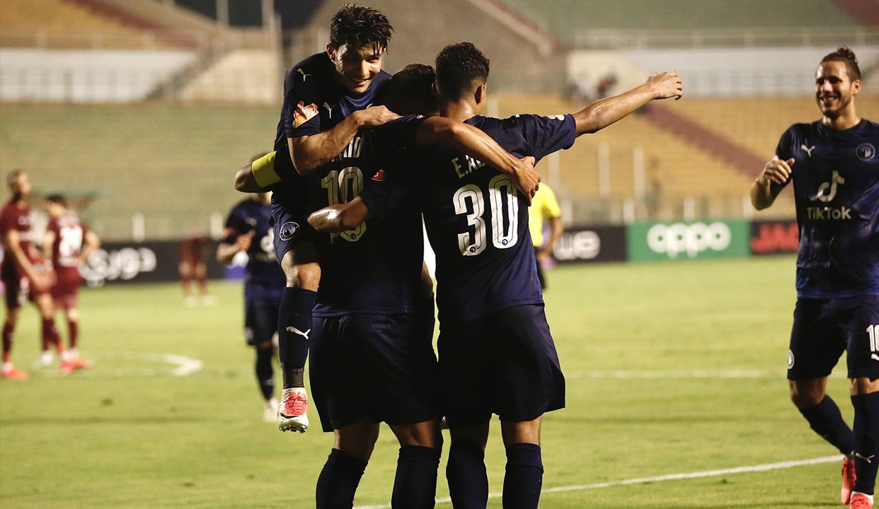 أهداف مباراة بيراميدز ومصر للمقاصة