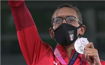 تتويج أحمد الجندي بفضية الخماسي الحديث