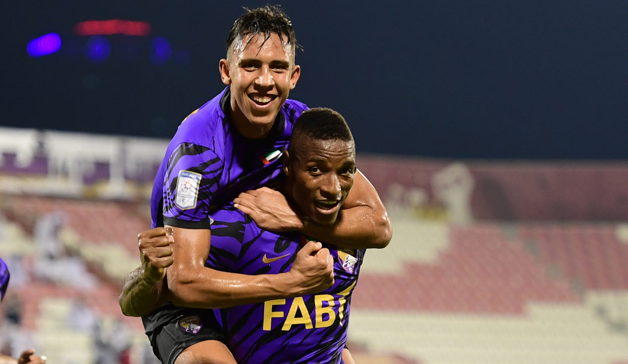 أهداف مباراة العروبة والعين 