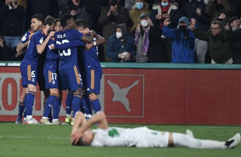 أهداف مباراة إلتشي وريال مدريد 