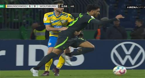 أبرز لمسات عمر مرموش أمام براونشفايش في كأس ألمانيا