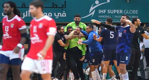 ثلاثي مصري ضمن أفضل لقطات مونديال أندية اليد