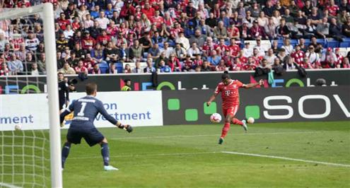 أهداف مباراة هوفنهايم وبايرن ميونيخ