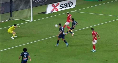 كريم فؤاد يسجل أمام الزمالك من صناعة طاهر