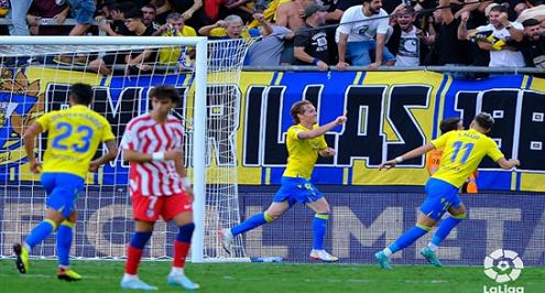 أهداف مباراة قادش وأتلتيكو مدريد