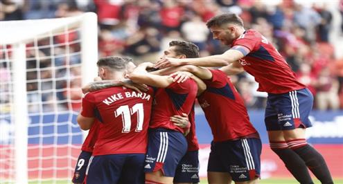 أهداف مباراة أوساسونا وبلد الوليد 