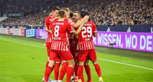 أهداف مباراة فرايبورج وشالكه