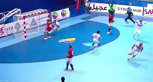 كرة يد.. هدف الأحمر القاتل أمام الأهلي في نصف نهائي إفريقيا