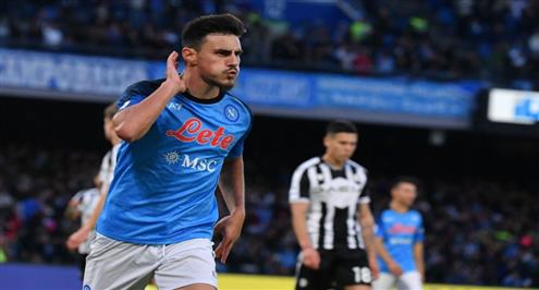 أهداف مباراة نابولي وأودينيزي