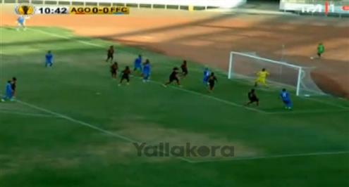 أيمن الصفاقسي يسجل هدفا لفيوتشر أمام أول أغسطس