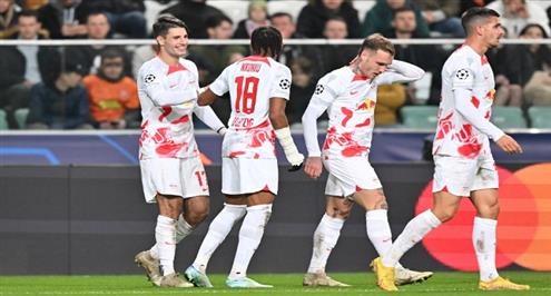 أهداف مباراة شاختار ولايبزيج