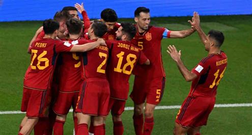 أهداف مباراة إسبانيا وكوستاريكا (7-0)