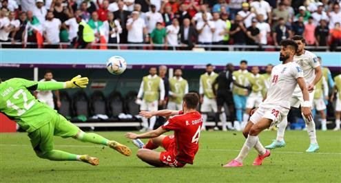 هدف قاتل ثاني.. هدف إيران الثاني أمام ويلز (رامين رضيان)