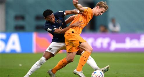 ملخص وأهداف مباراة هولندا والإكوادور