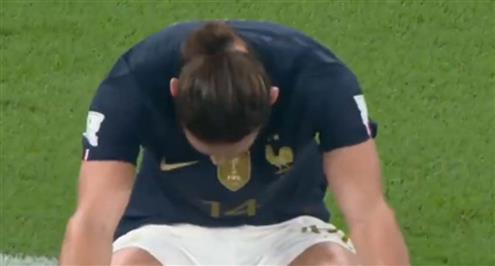 مقصية رائعة من رابيو لاعب فرنسا أمام الدنمارك