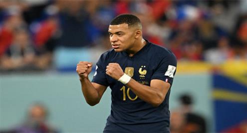 هدف فرنسا الثاني أمام الدنمارك (مبابي)