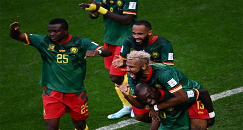 هدف الكاميرون الثالث امام صربيا (موتينج)