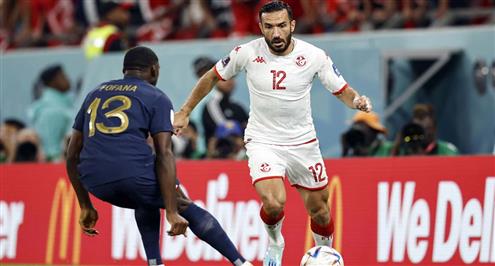 ملخص لمسات علي معلول أمام فرنسا في كأس العالم