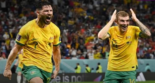 ملخص مباراة أستراليا والدنمارك 