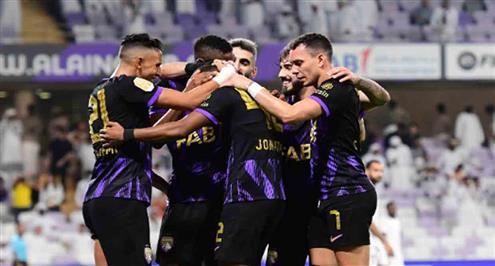 أهداف مباراة العين وخورفكان