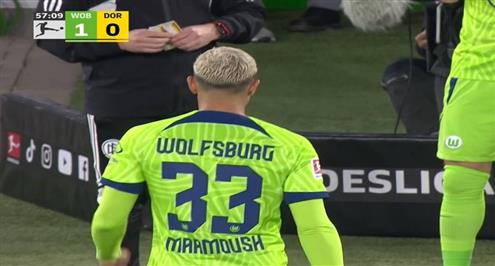 ملخص لمسات عمر مرموش أمام بروسيا دورتموند 