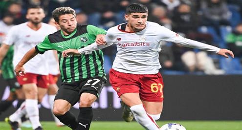 أهداف مباراة ساسولو وروما 