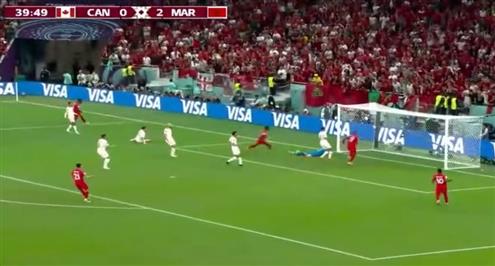 هدف كندا الأول أمام المغرب (نايف أكرد)
