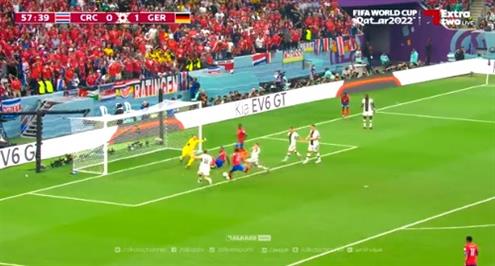 هدف كوستاريكا الأول أمام ألمانيا (يلتسين تيجيدا)
