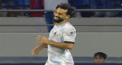 هدف ليفربول الأول أمام ميلان (محمد صلاح)