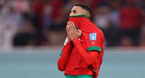 فرصة أخيرة ضائعة من النصيري أمام كرواتيا 