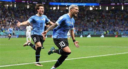 أهداف مباراة غانا وأوروجواي