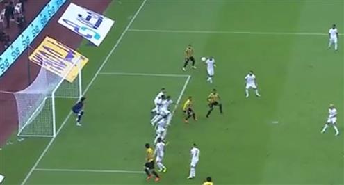 أحمد حجازي يساهم في هدف حمد لله امام الشباب