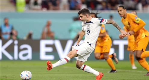 انفراد ضائع من بوليسيتش لاعب أمريكا أمام هولندا