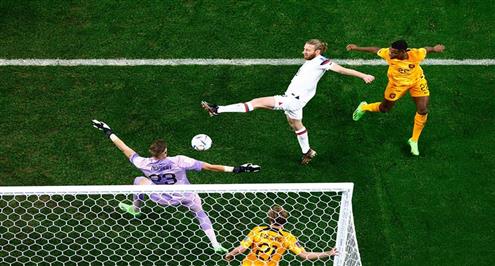 هدف أمريكا الأول أمام هولندا ( حاجي رايت )