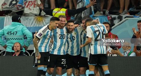 أهداف مباراة الأرجنتين وأستراليا