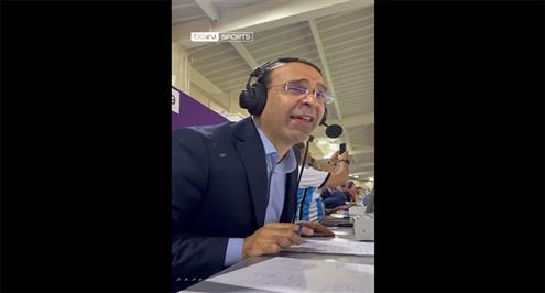 رد فعل جنوني من الشوالي بعد هدف الأرجنتين الثاني أمام أستراليا