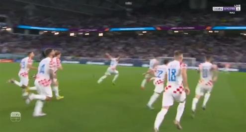 ركلة الجزاء الأخيرة لكرواتيا أمام اليابان 