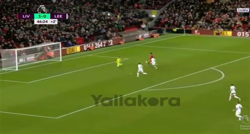 صلاح يهدر انفراد أمام ليدز