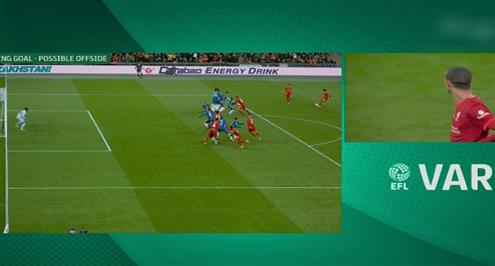 VAR يلغي هدف لليفربول أمام تشيلسي