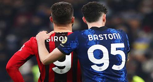 ملخص مباراة ميلان وانترناسيونالي